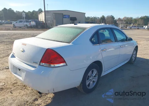 2012 Chevrolet Impala Ls z USA, uszkodzony, nr VIN 2G1WF5E3XC1168044